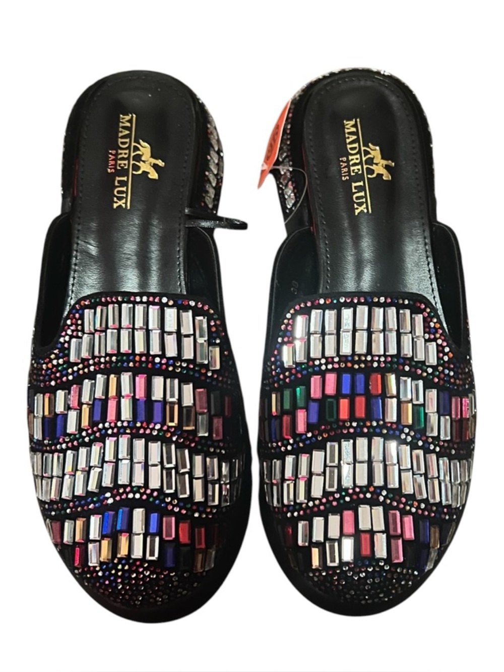 Madre Lux Embellished Flat Sandals for Women